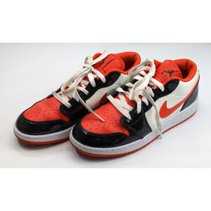 NIKE Air Jordan 1 Low SE GS Youth US 6Y Orange/Black Athletic SHOES DV1335-800
